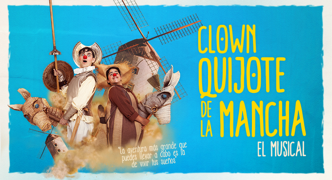 Clown Don Quijote — cartel